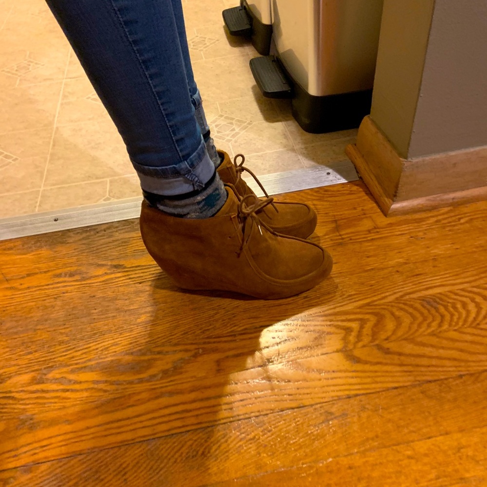 Moccasin Heels